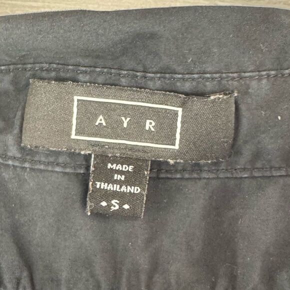 AYR The Easy Half Placket Poplin Popover Tunic Top - Picture 5 of 5